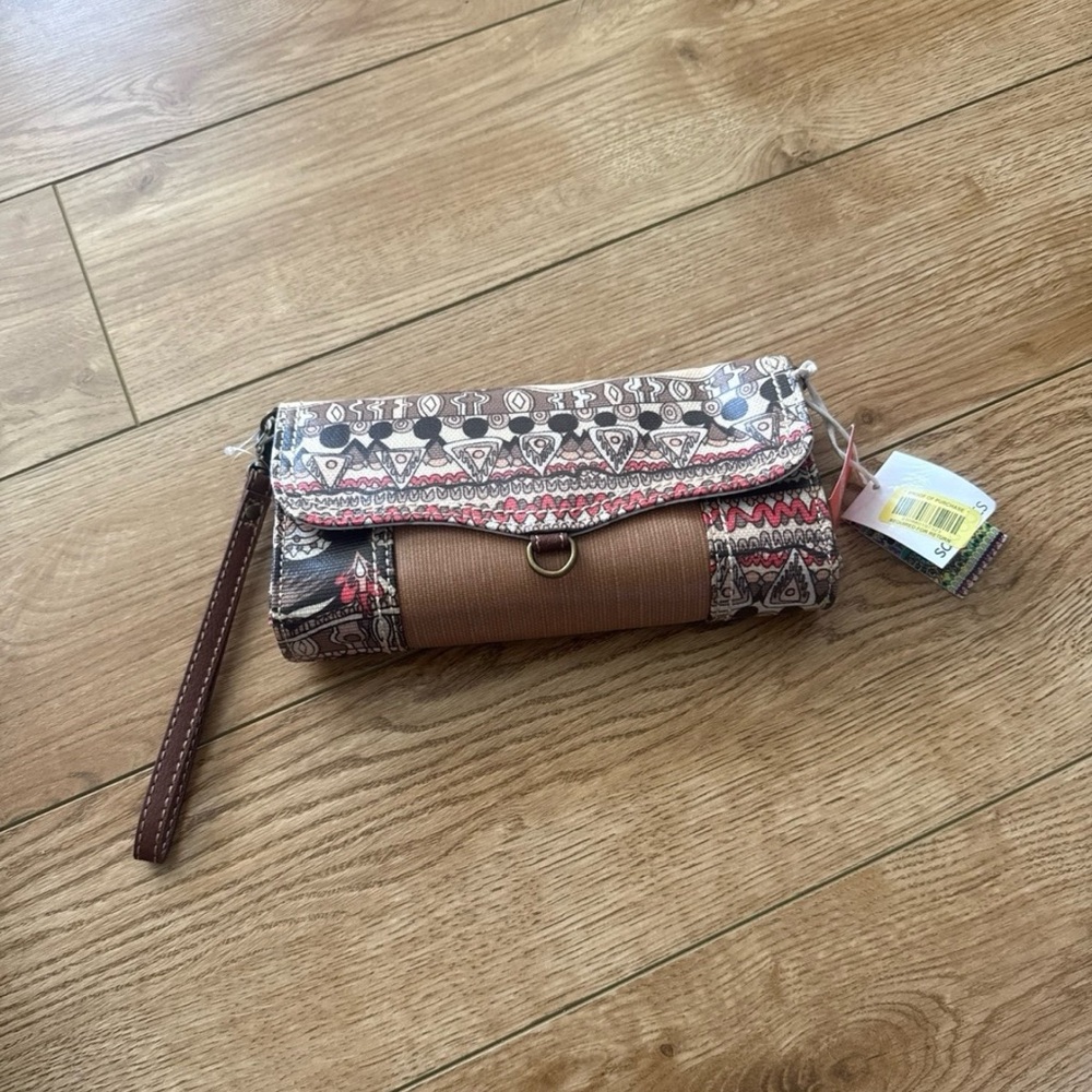 Sakroots Multicolor Clutch Wristlet